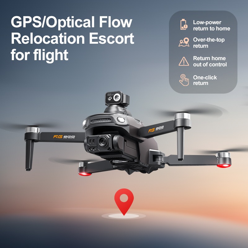 Novo drone rg800 max 1080p câm - Drone Controller Screen avaliação e preço