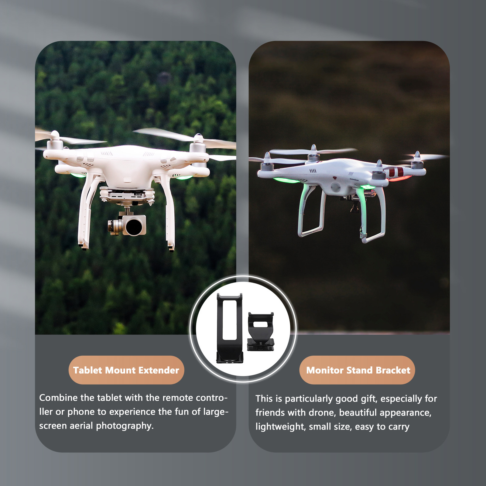 1 Conjunto de Suporte para Tab - Drone Tablet Mount avaliação e preço